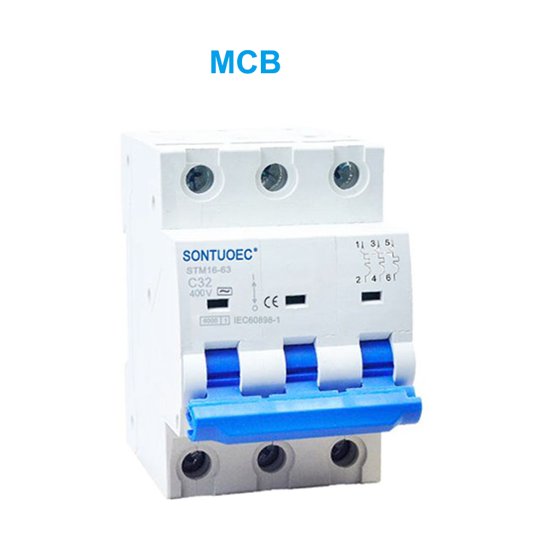 Stm16-63 mongree सर्किट ब्रेकरर kk 1P 2P PP 2P P0 / 400V MCB